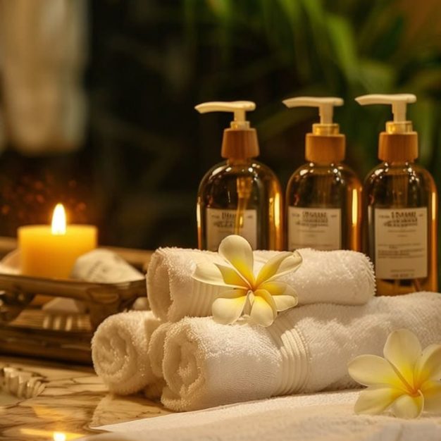 Relax your senses with calming essential oils.